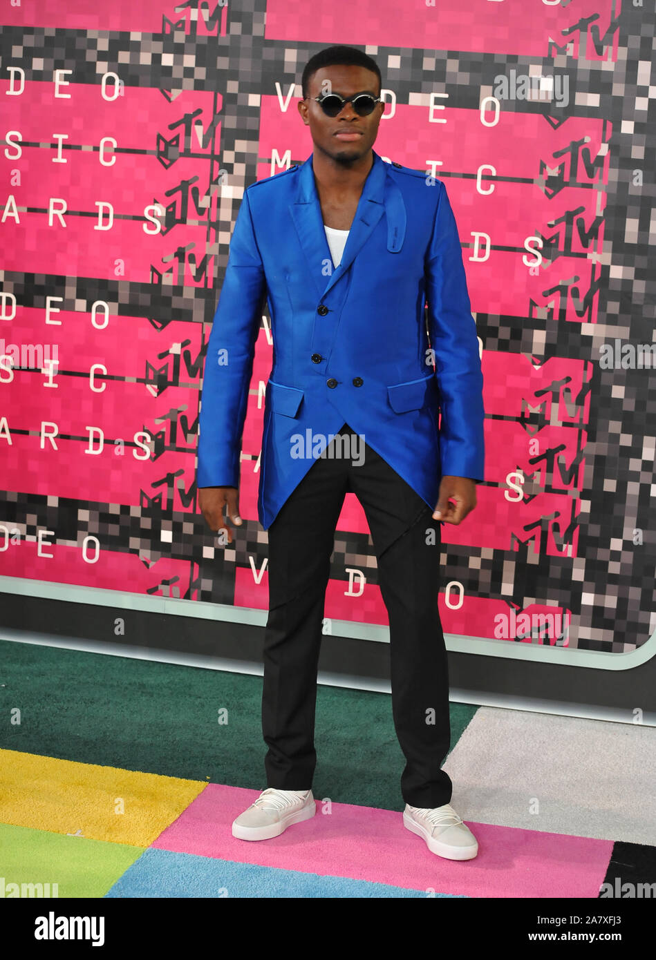 LOS ANGELES, CA - AUGUST 30, 2015: OMI at the 2015 MTV Video Music Awards at the Microsoft Theatre LA Live. © 2015 Paul Smith / Featureflash Stock Photo
