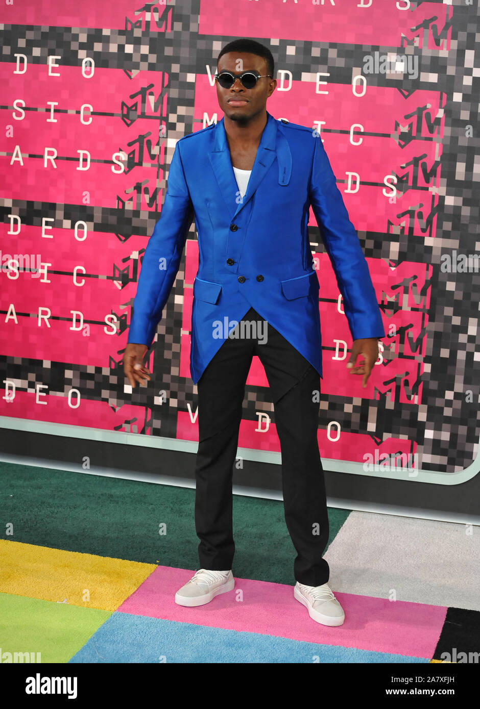 LOS ANGELES, CA - AUGUST 30, 2015: OMI at the 2015 MTV Video Music Awards at the Microsoft Theatre LA Live. © 2015 Paul Smith / Featureflash Stock Photo