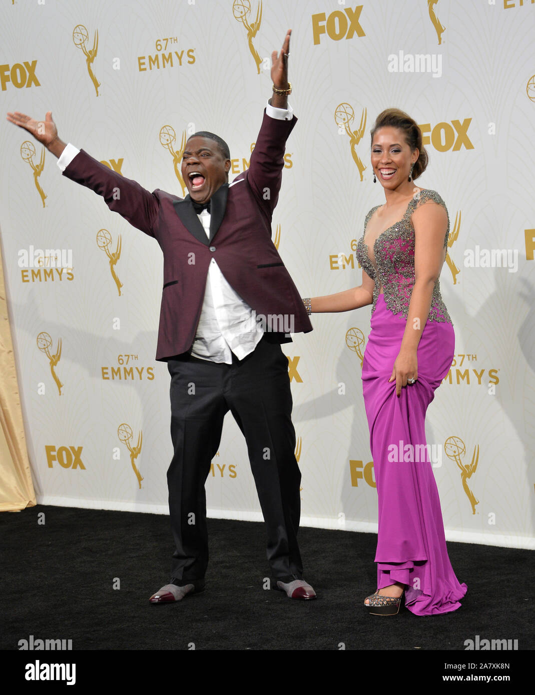 Tracy morgan and wife megan wollover hi-res stock photography and ..., حجم الصورة 1069x1390