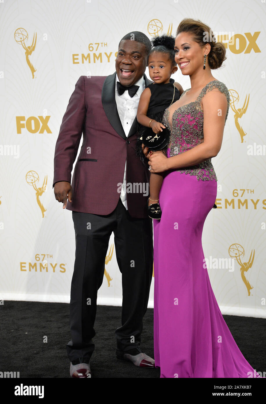 LOS ANGELES, CA SEPTEMBER 20, 2015 Tracy & wife Megan