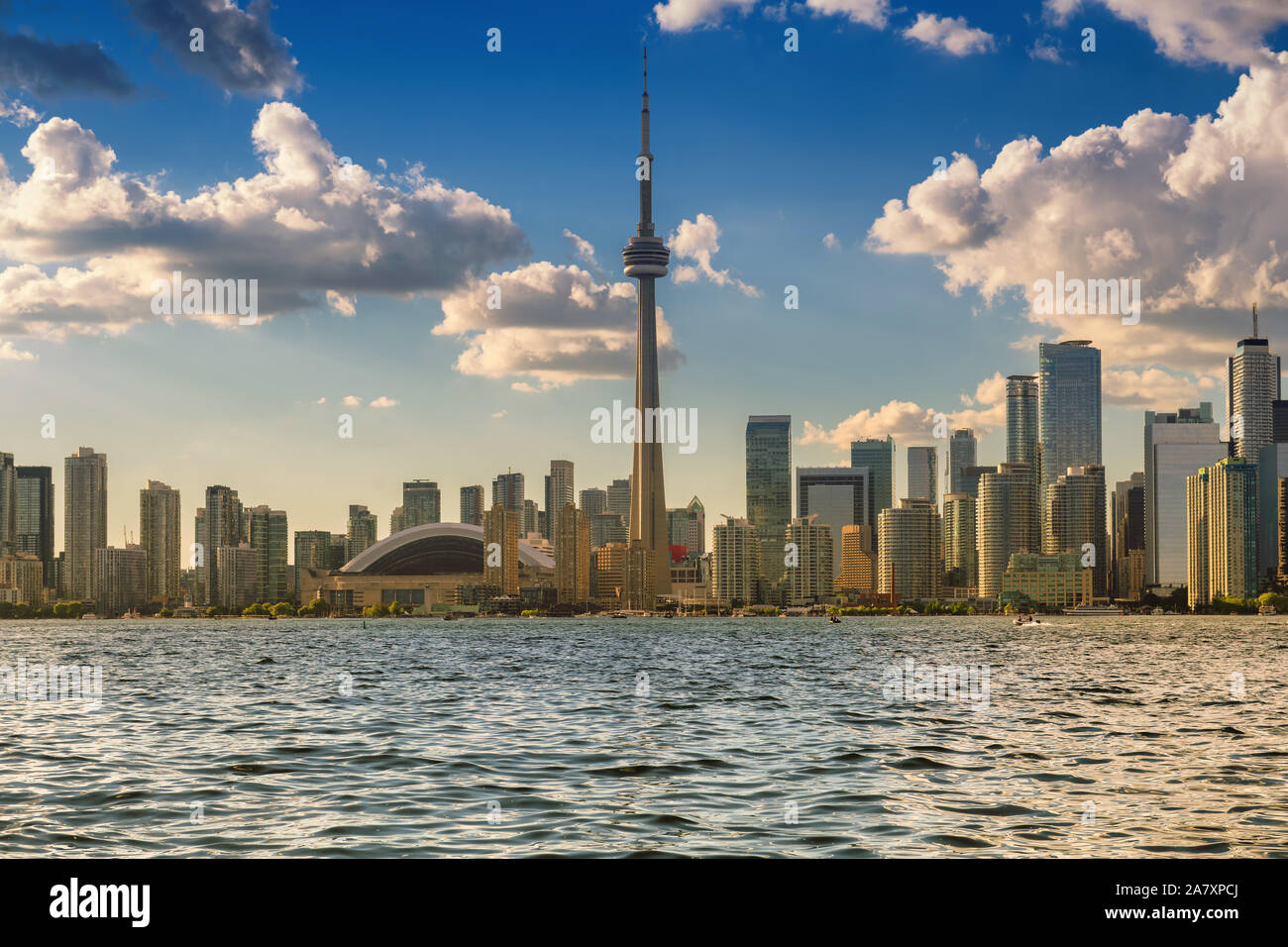 Beautiful Toronto skyline - Toronto, Ontario, Canada. Stock Photo