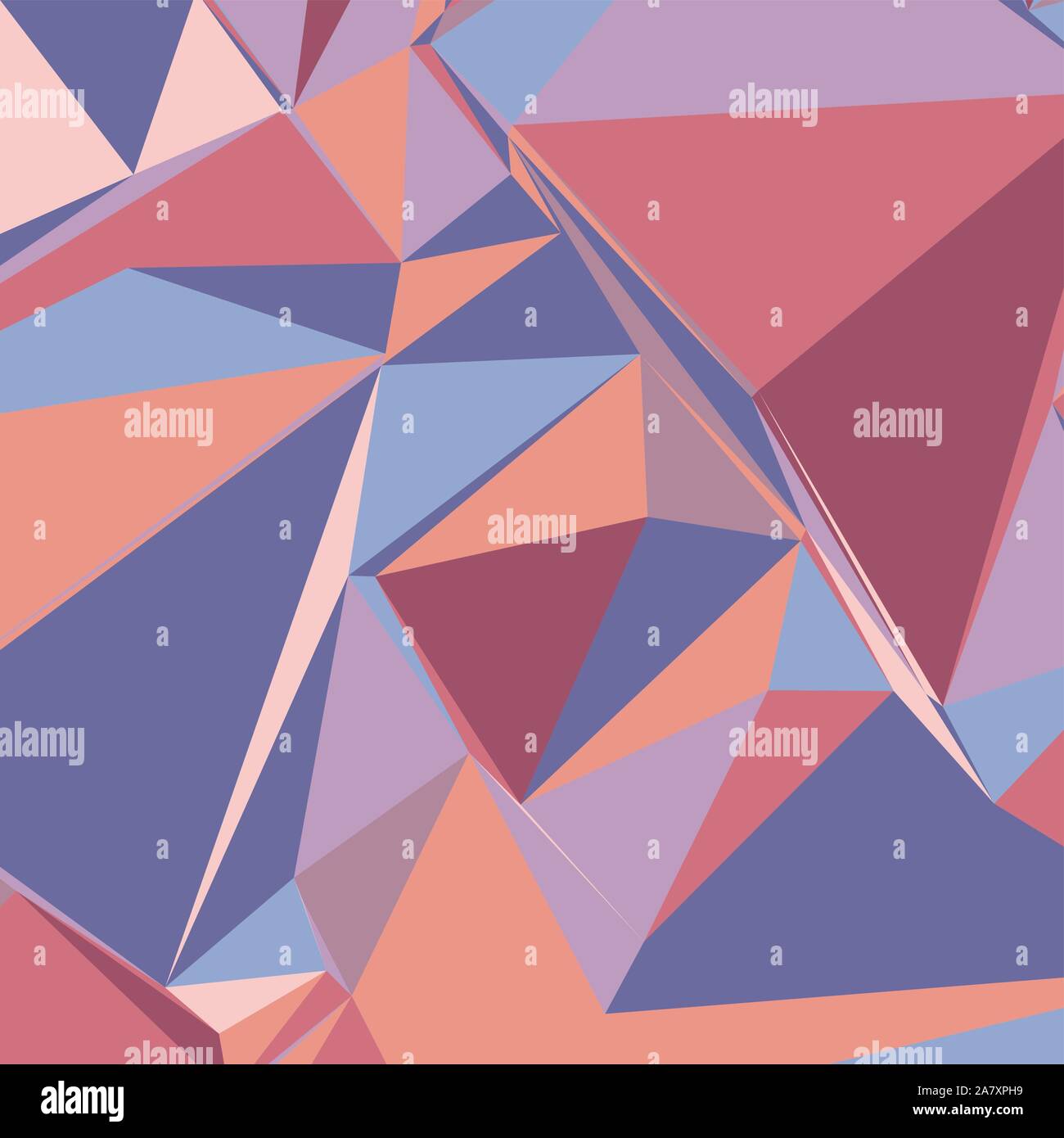 Abstract background with colorful triangles for magazines, booklets or mobile lock screen Stock Vector