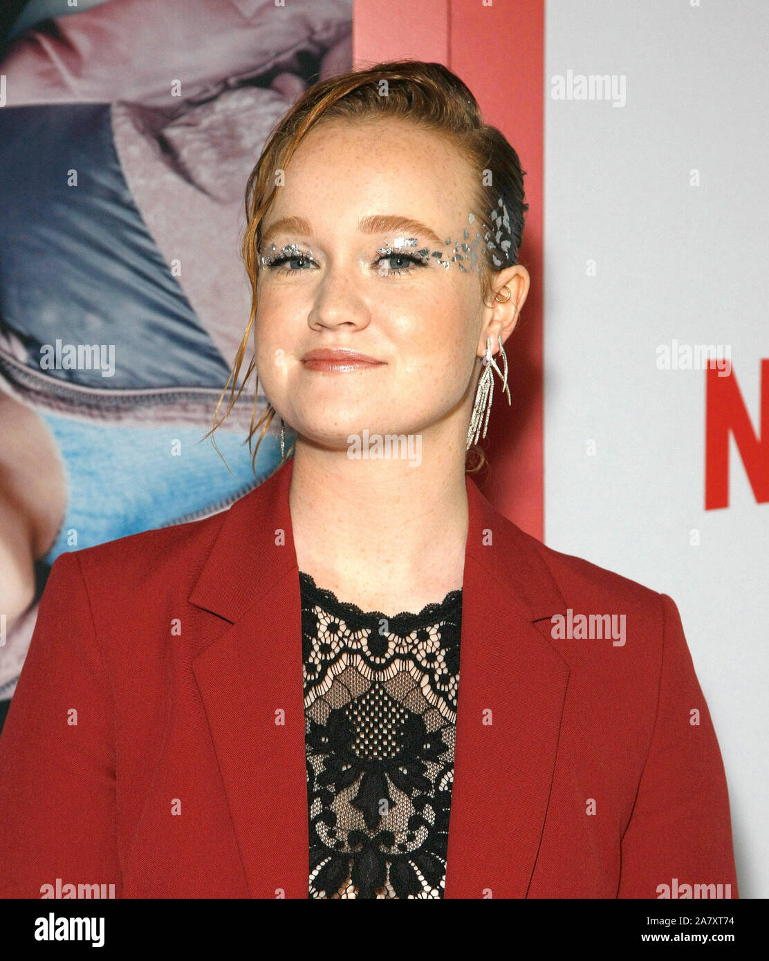 LOS ANGELES, CALIFORNIA - NOVEMBER 04: Liv Hewson attends the premiere