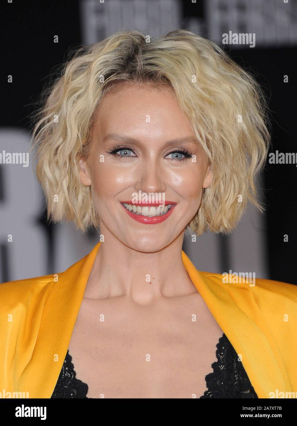 Los Angeles, CA. 4th Nov, 2019. Nicky Whelan at arrivals for FORD V