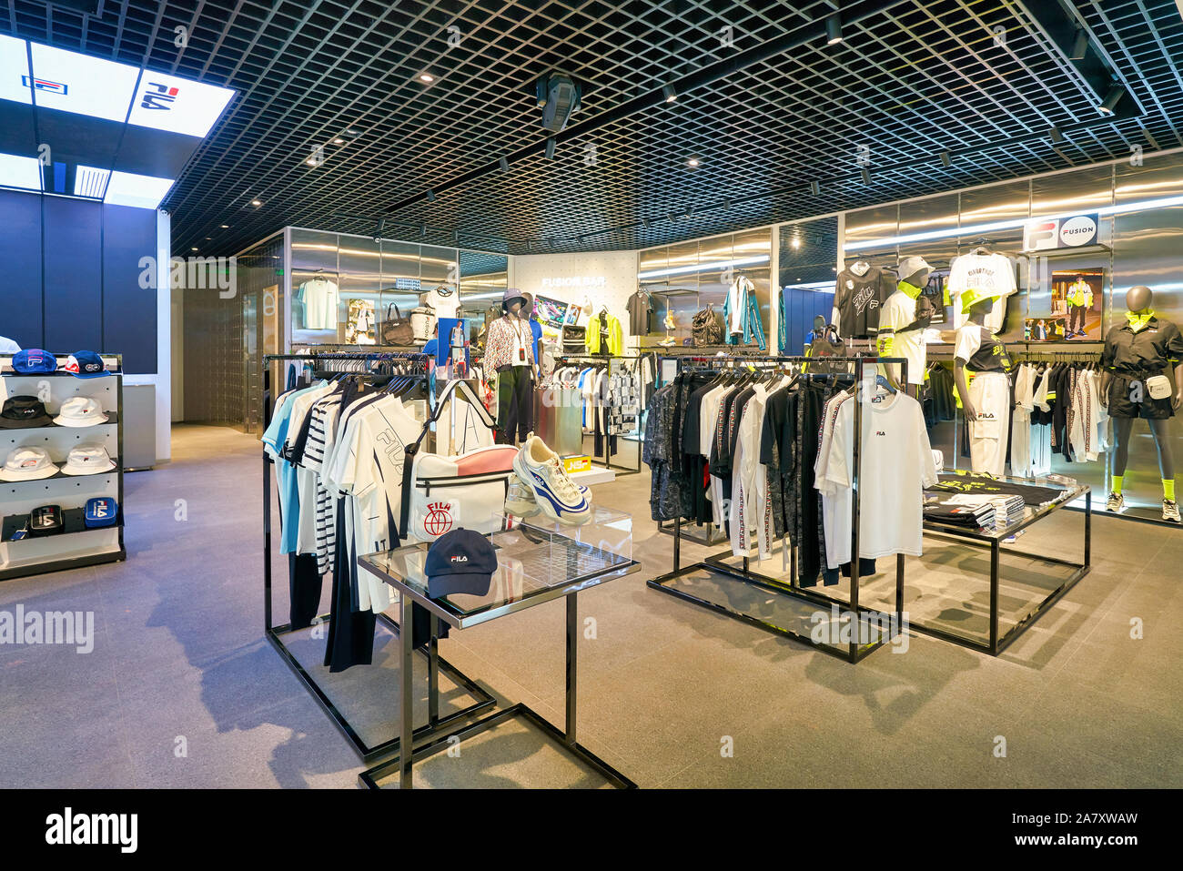 Sporting goods shop interior hi-res stock photography and images - Alamy