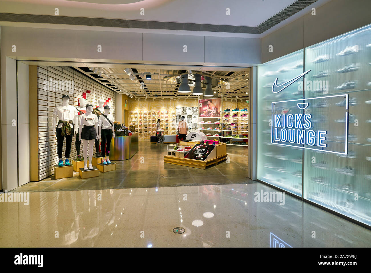 Nike store entrance hi-res stock photography and images - Page 2 - Alamy