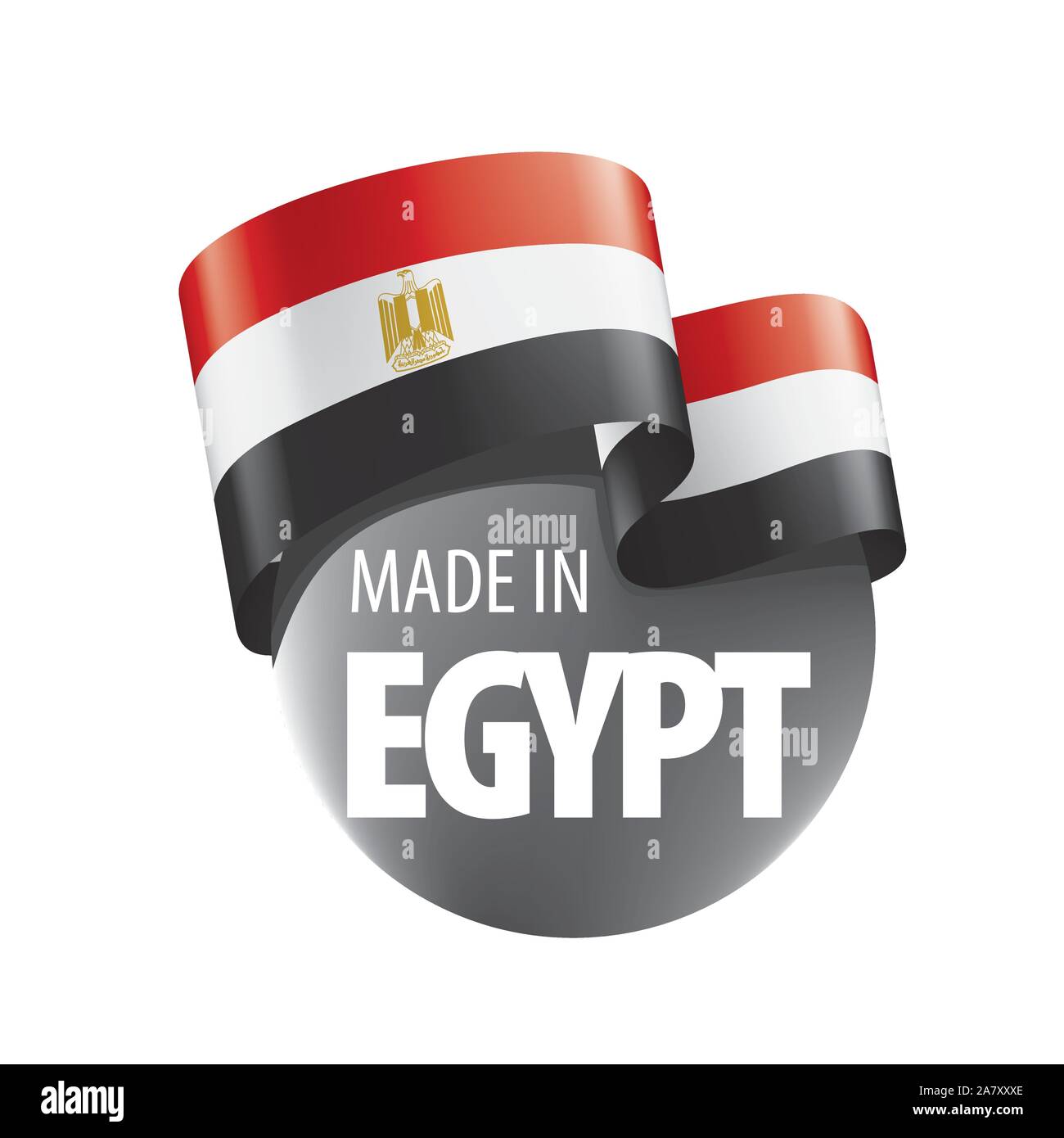 Egypt Flag Vector Illustration On A White Background Stock Vector egypt-flag-vector-illustration-on-a-white-background-stock-vector