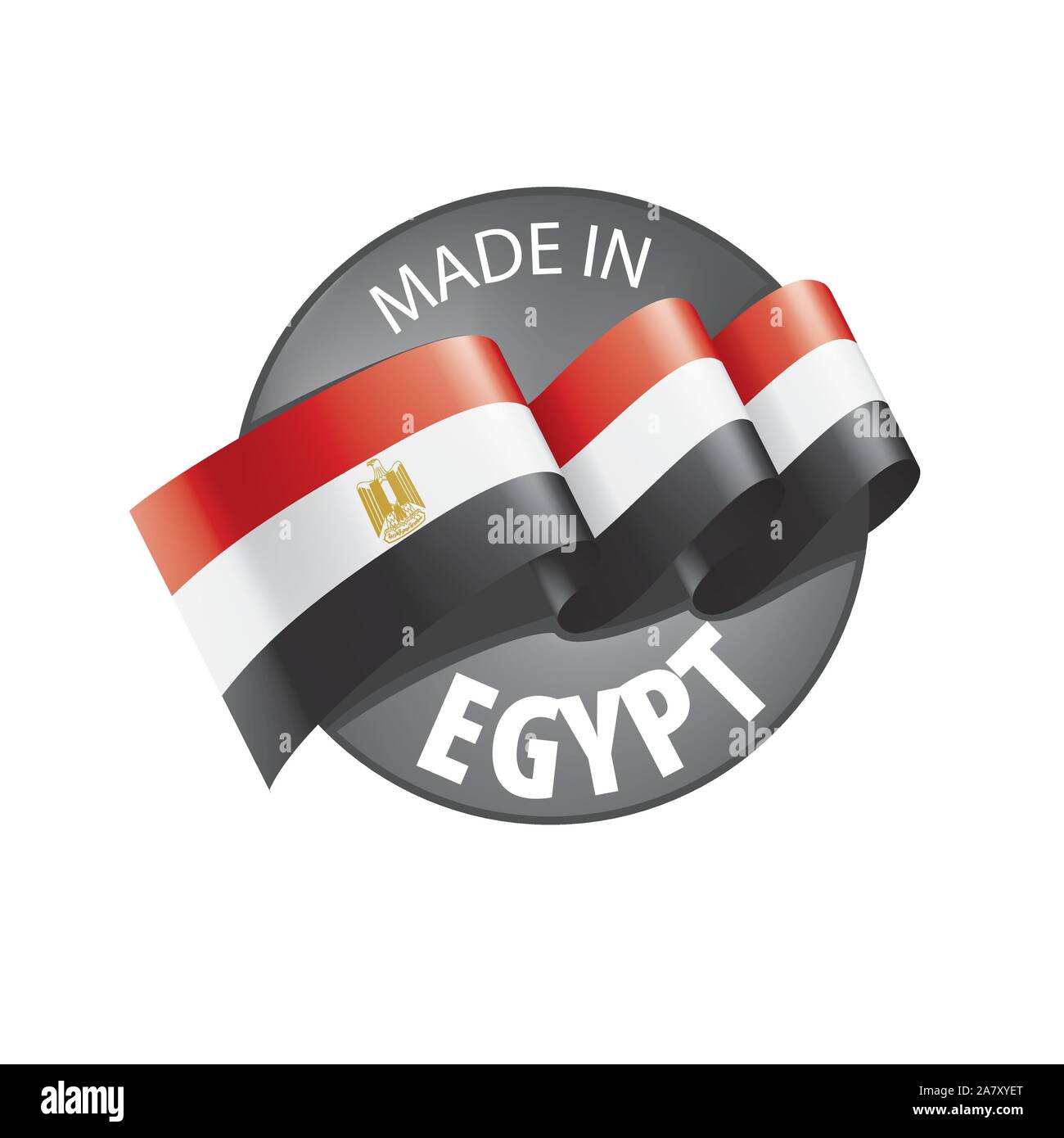 Egypt Flag Vector Illustration On A White Background Stock Vector egypt-flag-vector-illustration-on-a-white-background-stock-vector