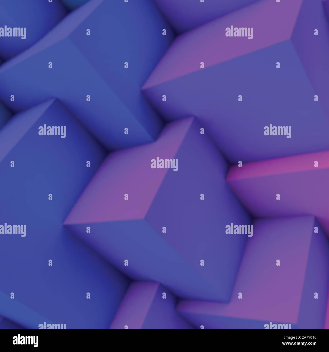 Abstract background with blue gradient overlapping cubes Stock Vector ...
