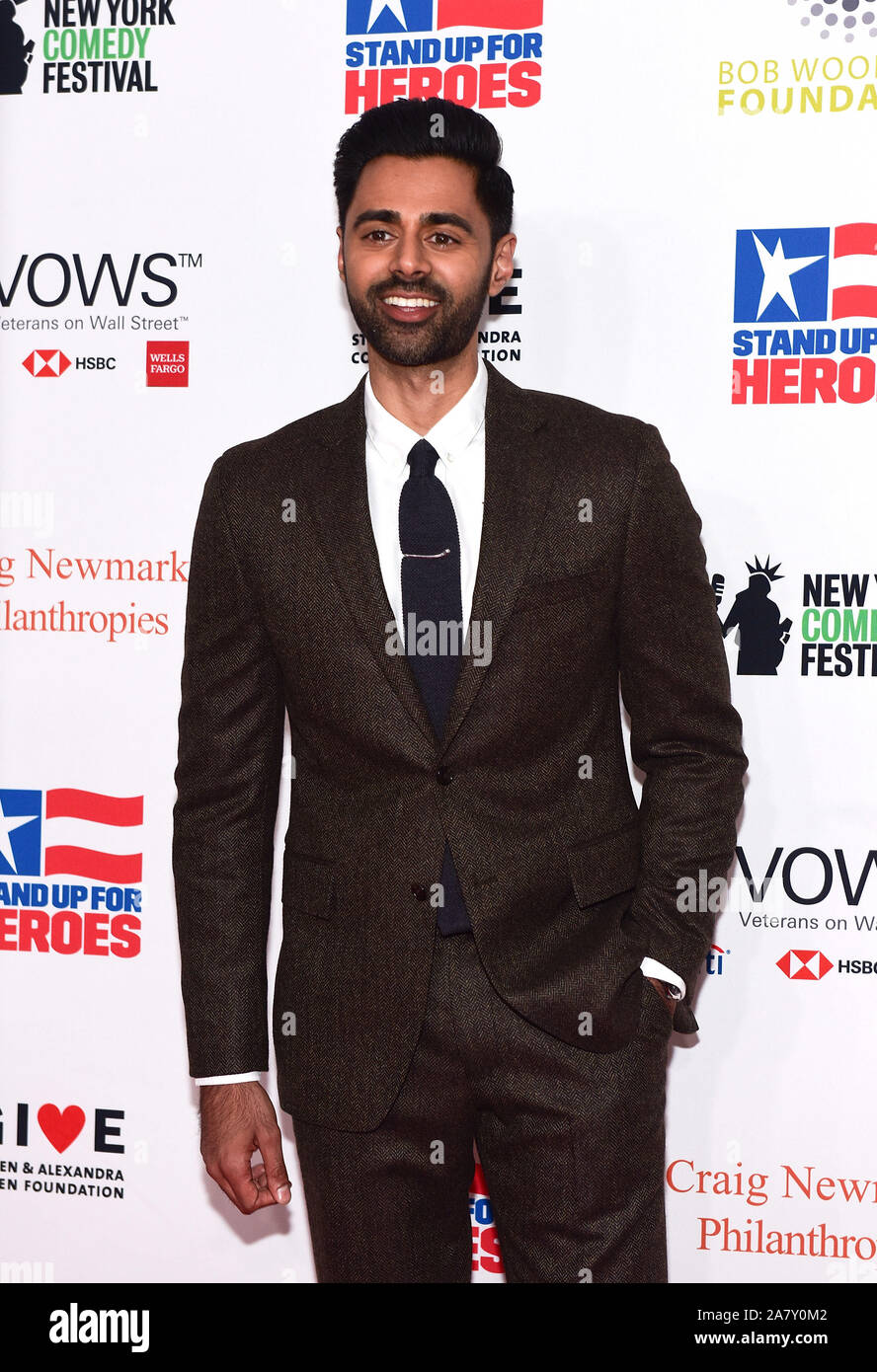NEW YORK, NEW YORK NOVEMBER 04 Hasan Minhaj attends the 13th annual