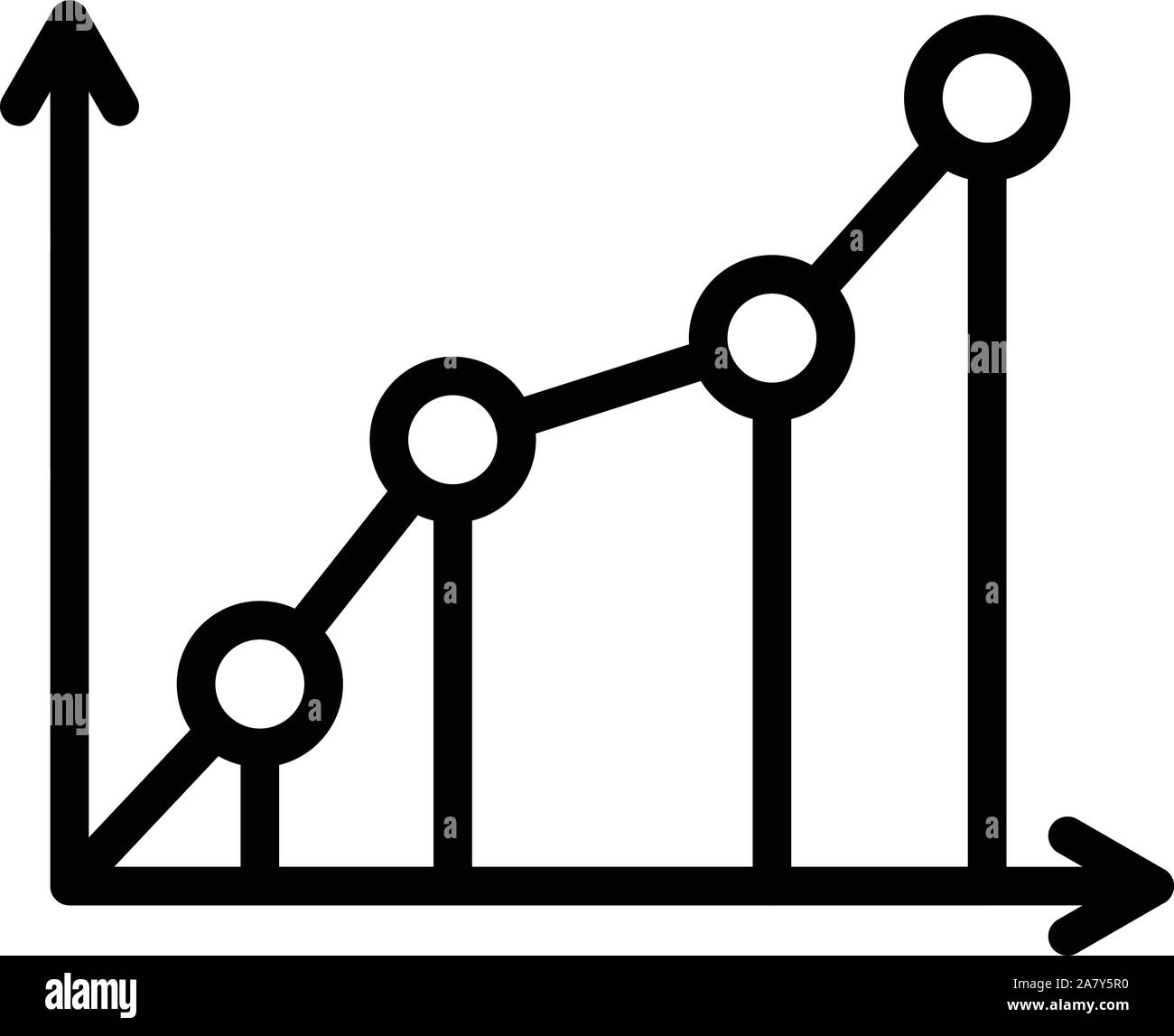 Startup graph icon, outline style Stock Vector Image & Art - Alamy