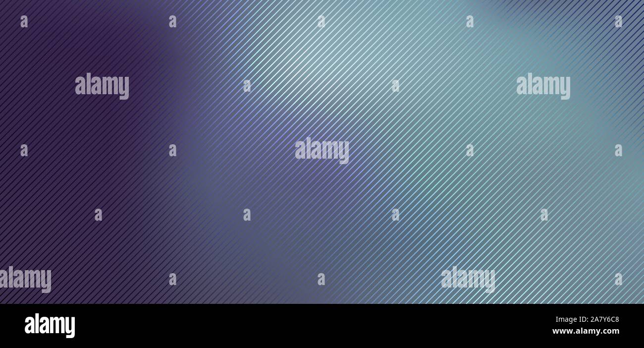Abstract blue gradient blurred background with diagonal lines pattern ...