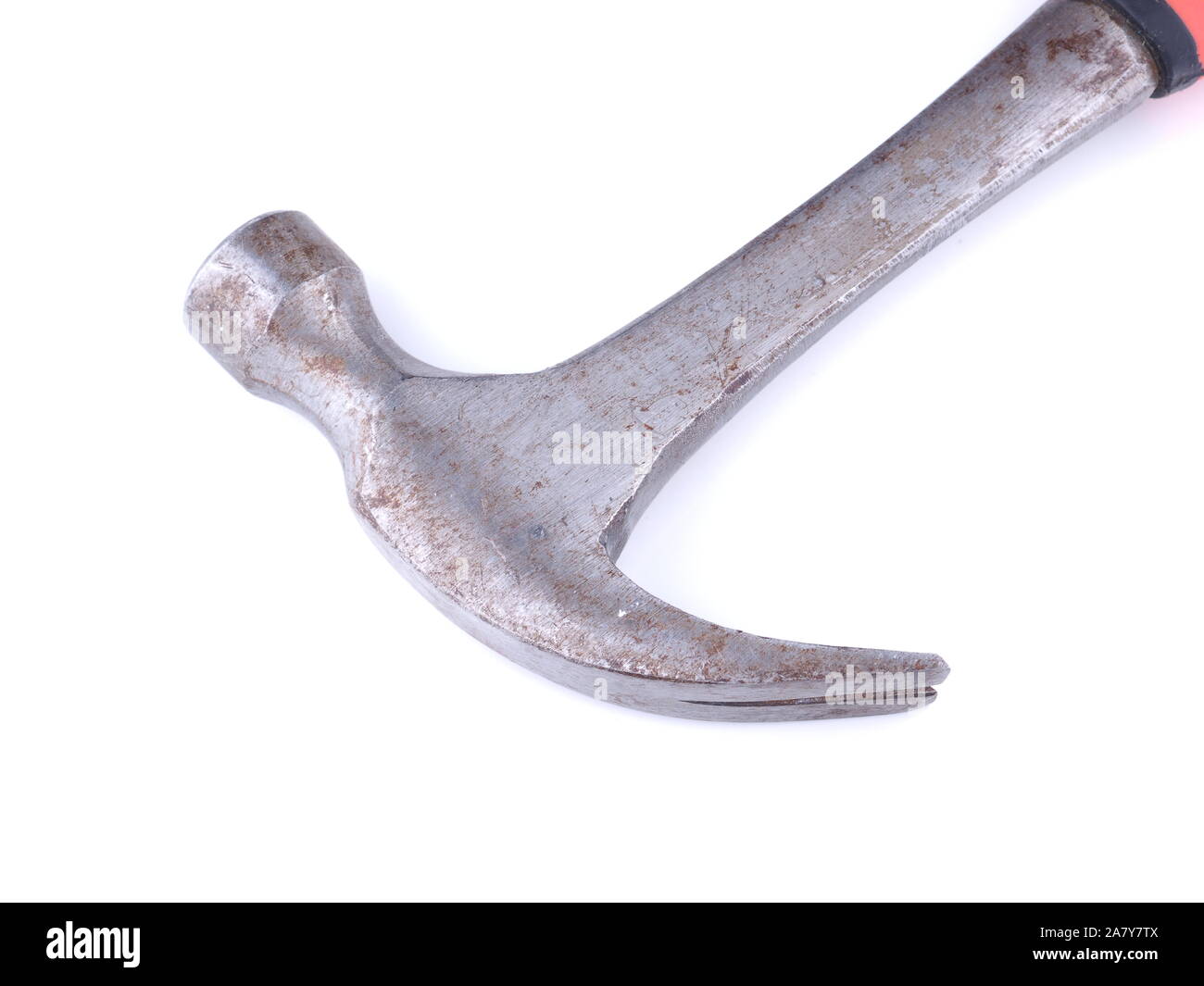hammer on a white background Stock Photo - Alamy