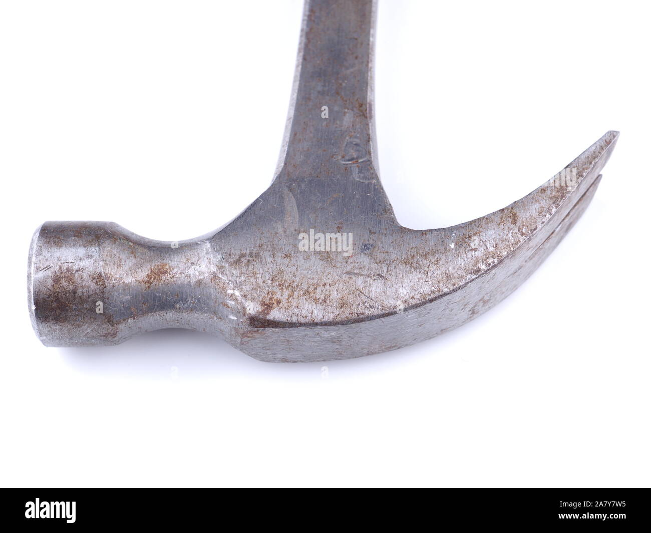 hammer on a white background Stock Photo - Alamy