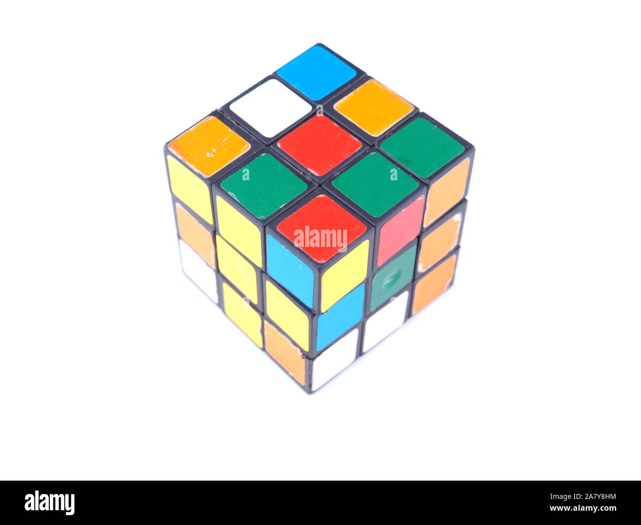 Rubiks cube game Cut Out Stock Images & Pictures - Page 2 - Alamy