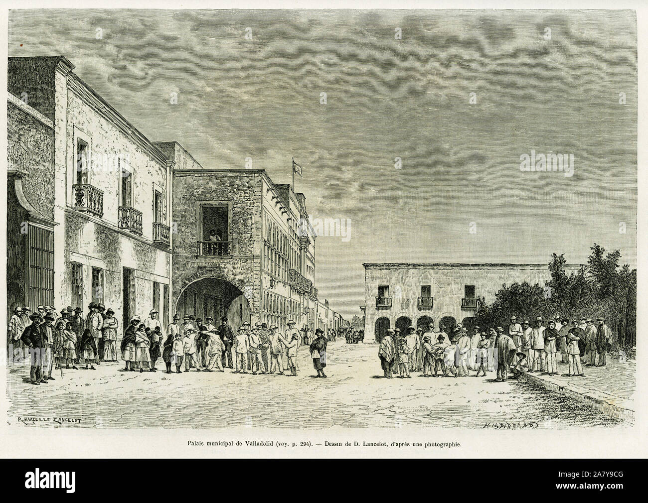 Photo Argentique Vintage MEXIQUE - Scène De Rue Voyage Vers 1955 - Tirage Original Procédé Ancien - Occasion