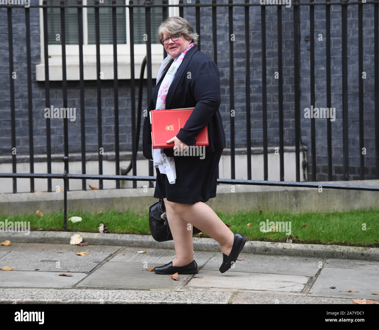 Work And Pensions Secretary Therese Coffey Arrives For A Cabinet