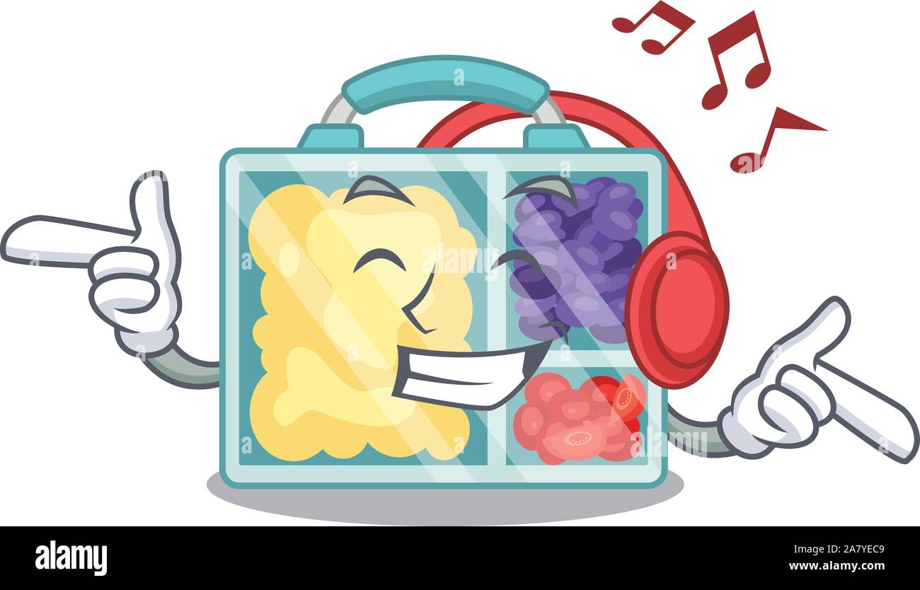 music lunch box
