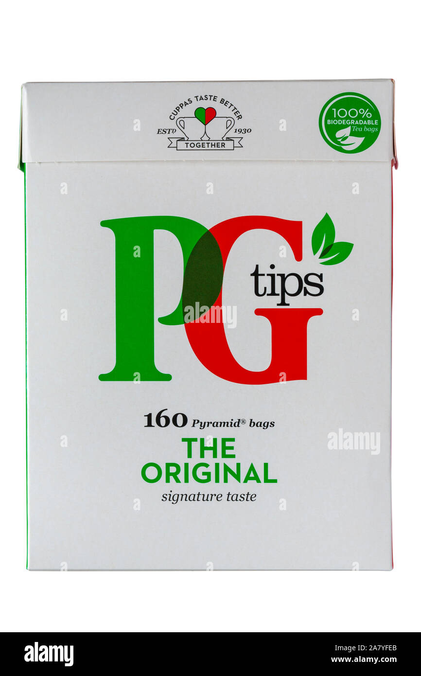 Box of pg tips tea fotografías e imágenes de alta resolución - Alamy