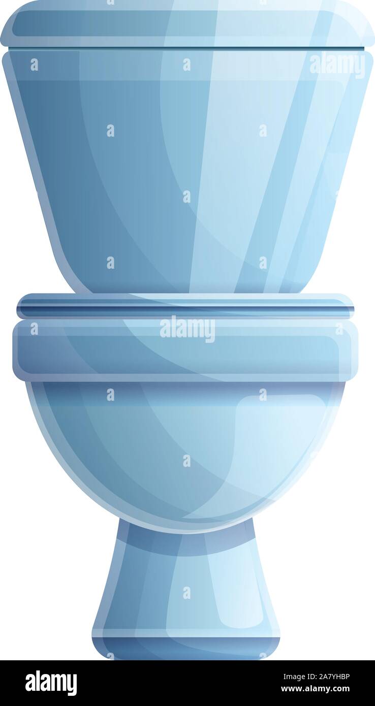Toilet icon. Cartoon of toilet vector icon for web design isolated on white background Stock Vector