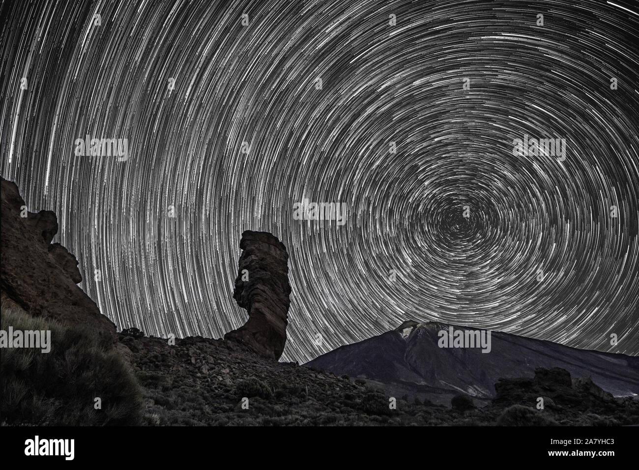 Mount teide stars night hires stock photography and images Alamy