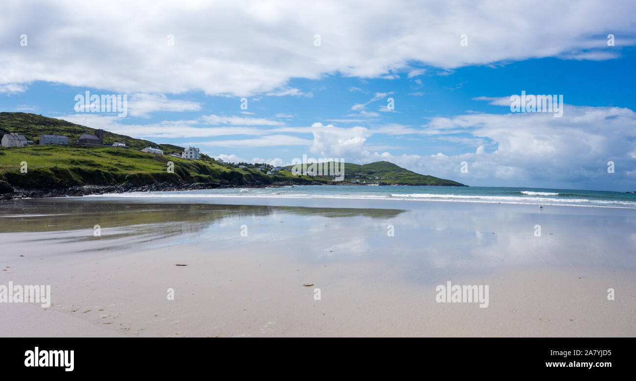 The scenic Narin Beach Portnoo County Donegal Ireland Stock Photo