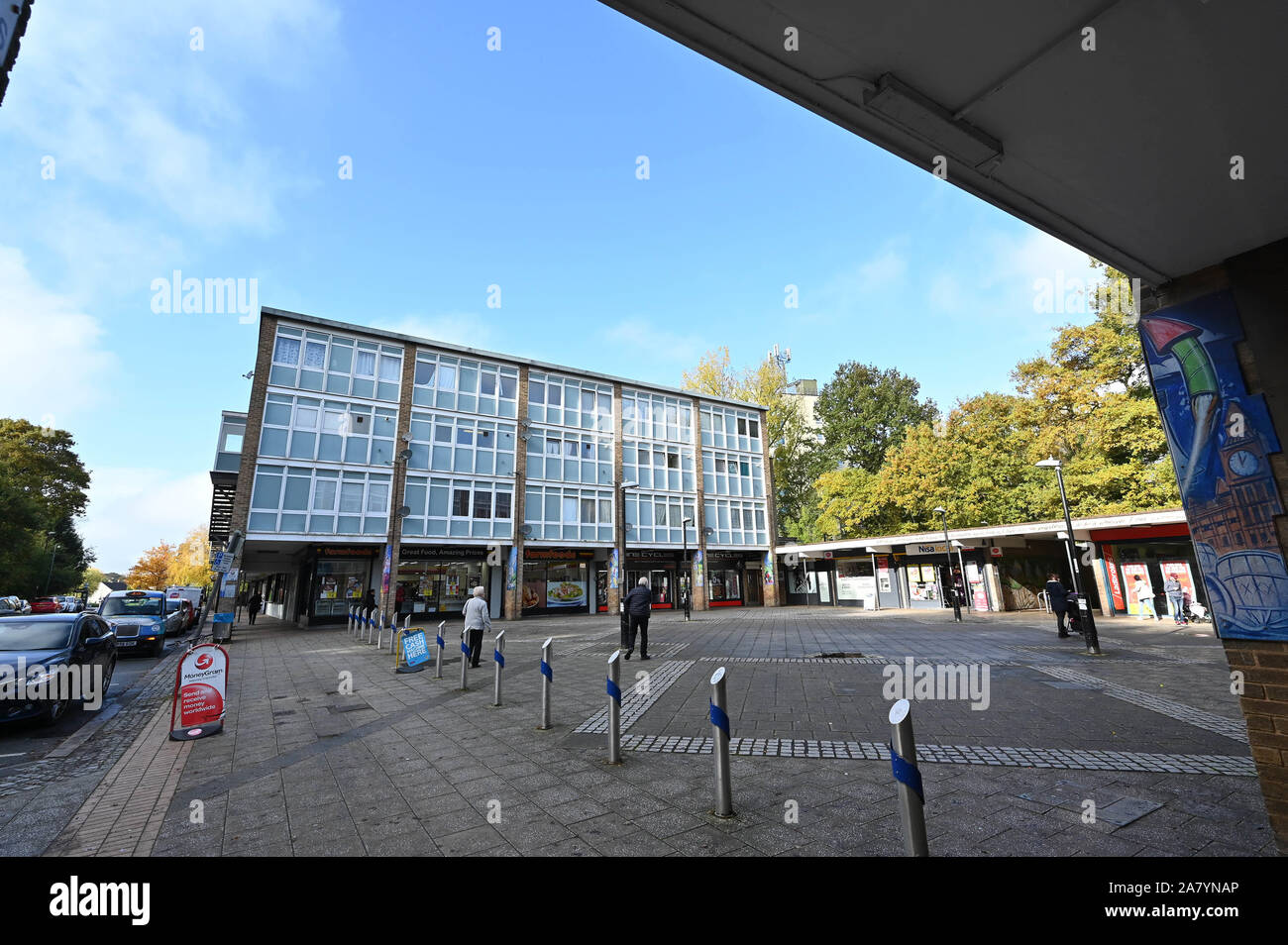 Jardine Crescent shops on Tile Hill in Coventry on November 4th 2019