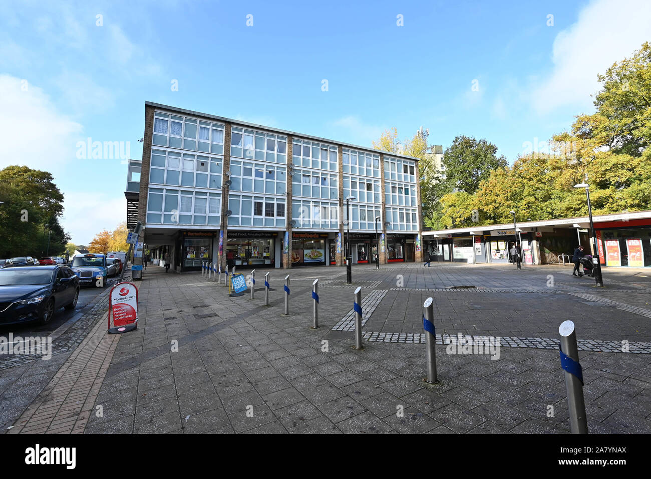 Jardine Crescent shops on Tile Hill in Coventry on November 4th 2019
