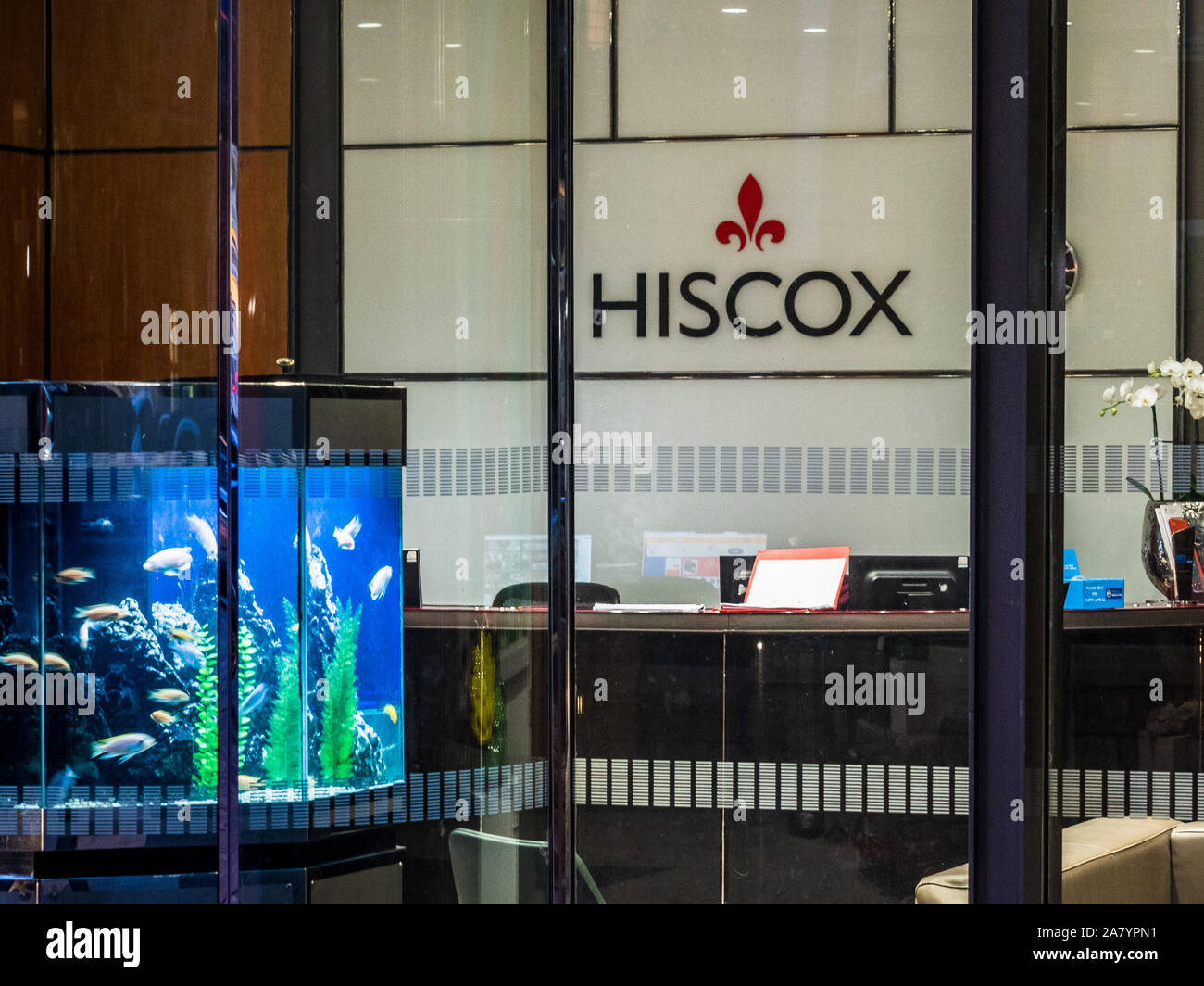 Hiscox Insurance London offices at 1 Great St Helen’s in the City of