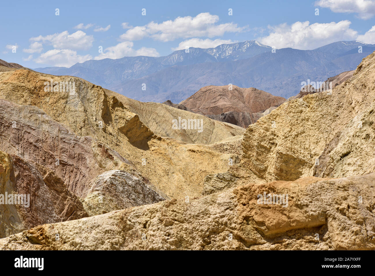 Death valley golden canyon hi-res stock photography and images - Alamy