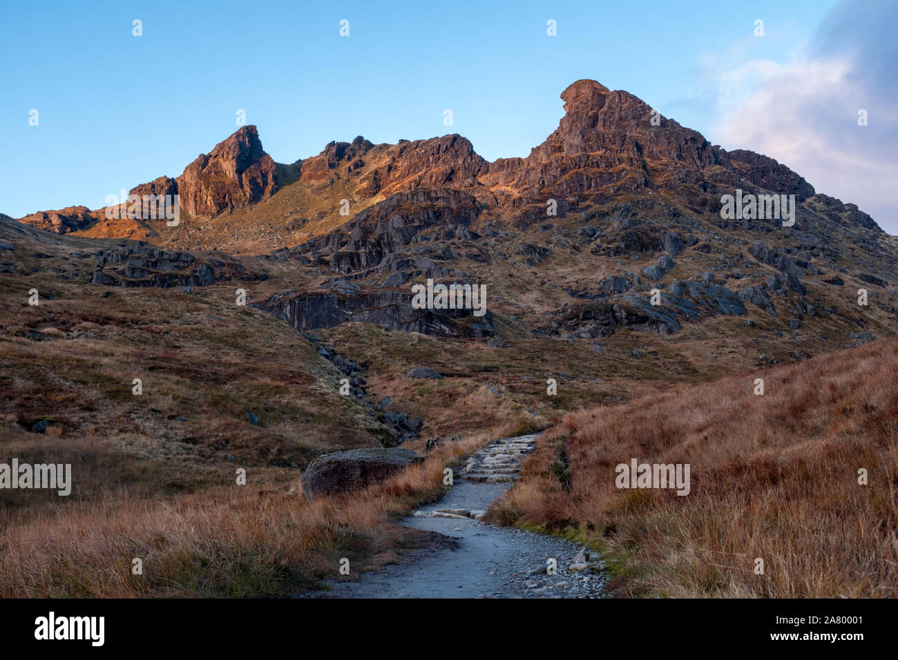 Sunrise On Ben Arthur The Cobbler Stock Photo Alamy Sunrise On Ben Arthur The Cobbler Stock Photo Alamy
