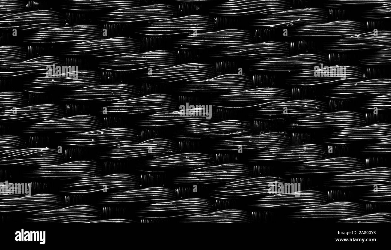 Macro Photography of Black Nylon Texture for Background Stock Photo - Alamy