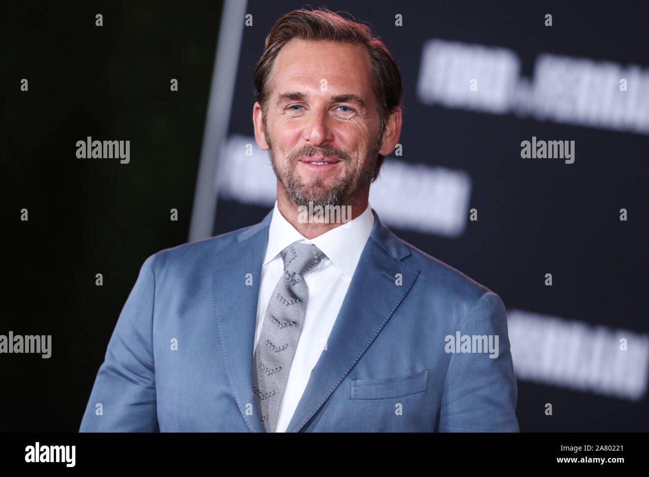 Hollywood, United States. 04th Nov, 2019. HOLLYWOOD, LOS ANGELES, CALIFORNIA, USA - NOVEMBER 04: Actor Josh Lucas arrives at the Los Angeles Premiere Of 20th Century Fox's 'Ford v Ferrari' held at the TCL Chinese Theatre IMAX on November 4, 2019 in Hollywood, Los Angeles, California, United States. (Photo by Xavier Collin/Image Press Agency) Credit: Image Press Agency/Alamy Live News Stock Photo