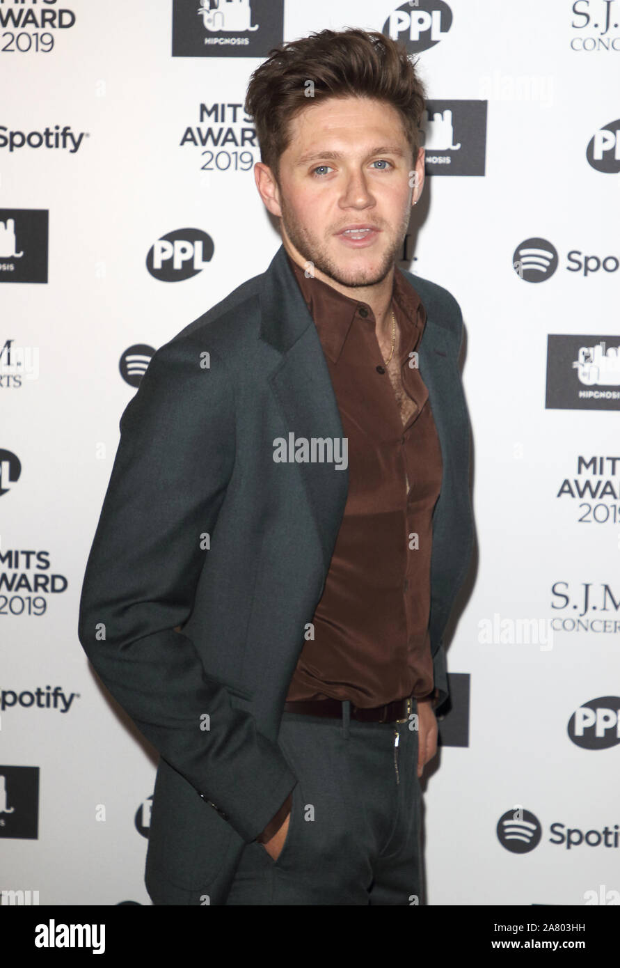 London, UK. 04th Nov, 2019. Niall Horan attends the Music Industry Trusts Awards at the Grosvenor House, Park Lane in London. Credit: SOPA Images Limited/Alamy Live News Stock Photo