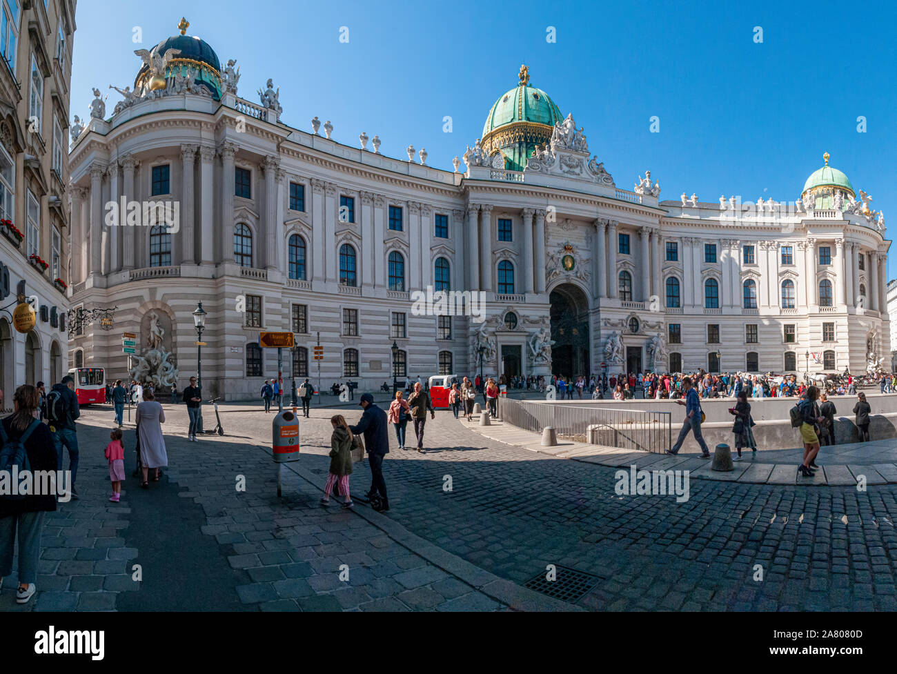 The Hofburg Palace, Vienna, Austria Stock Photo