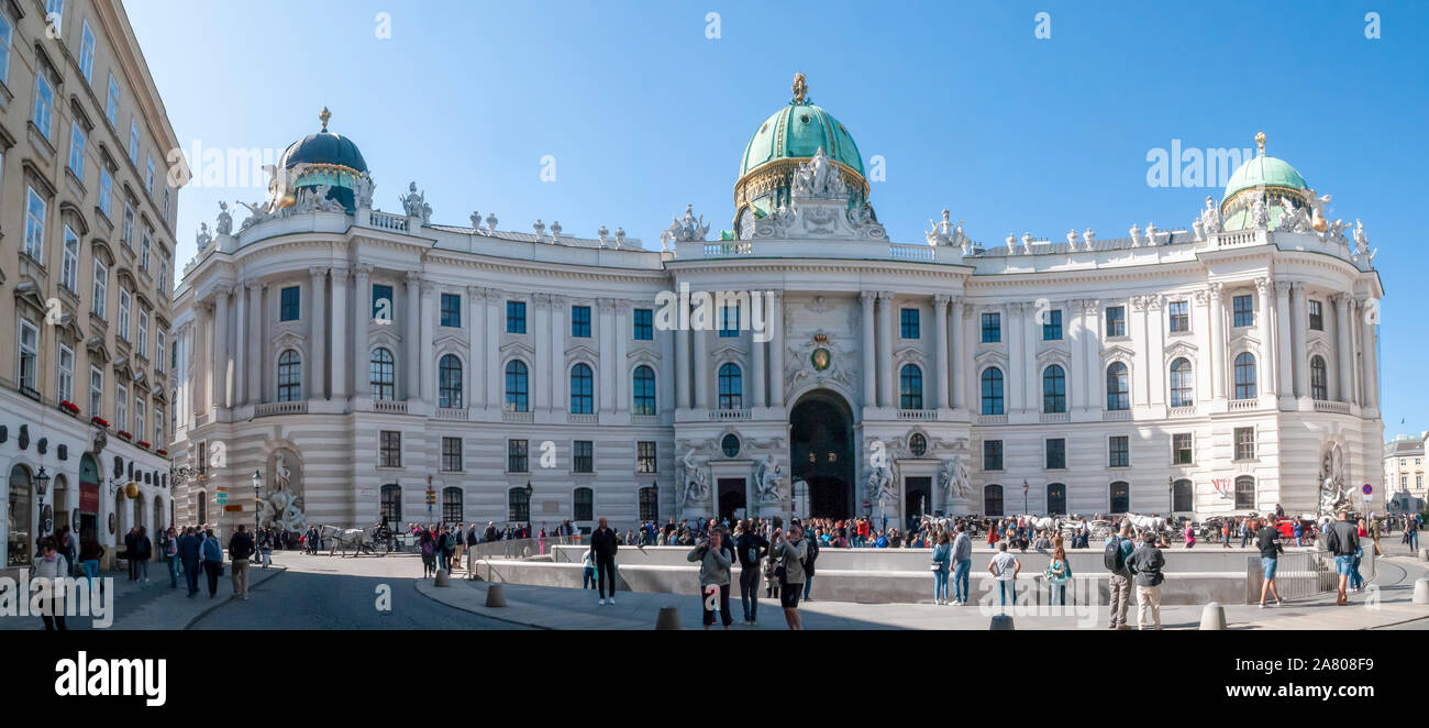 The Hofburg Palace, Vienna, Austria Stock Photo