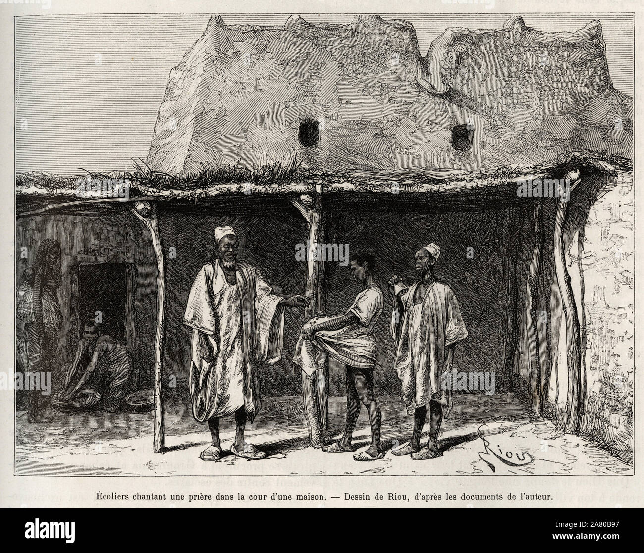 Maison Africaine High Resolution Stock Photography and Images Alamy