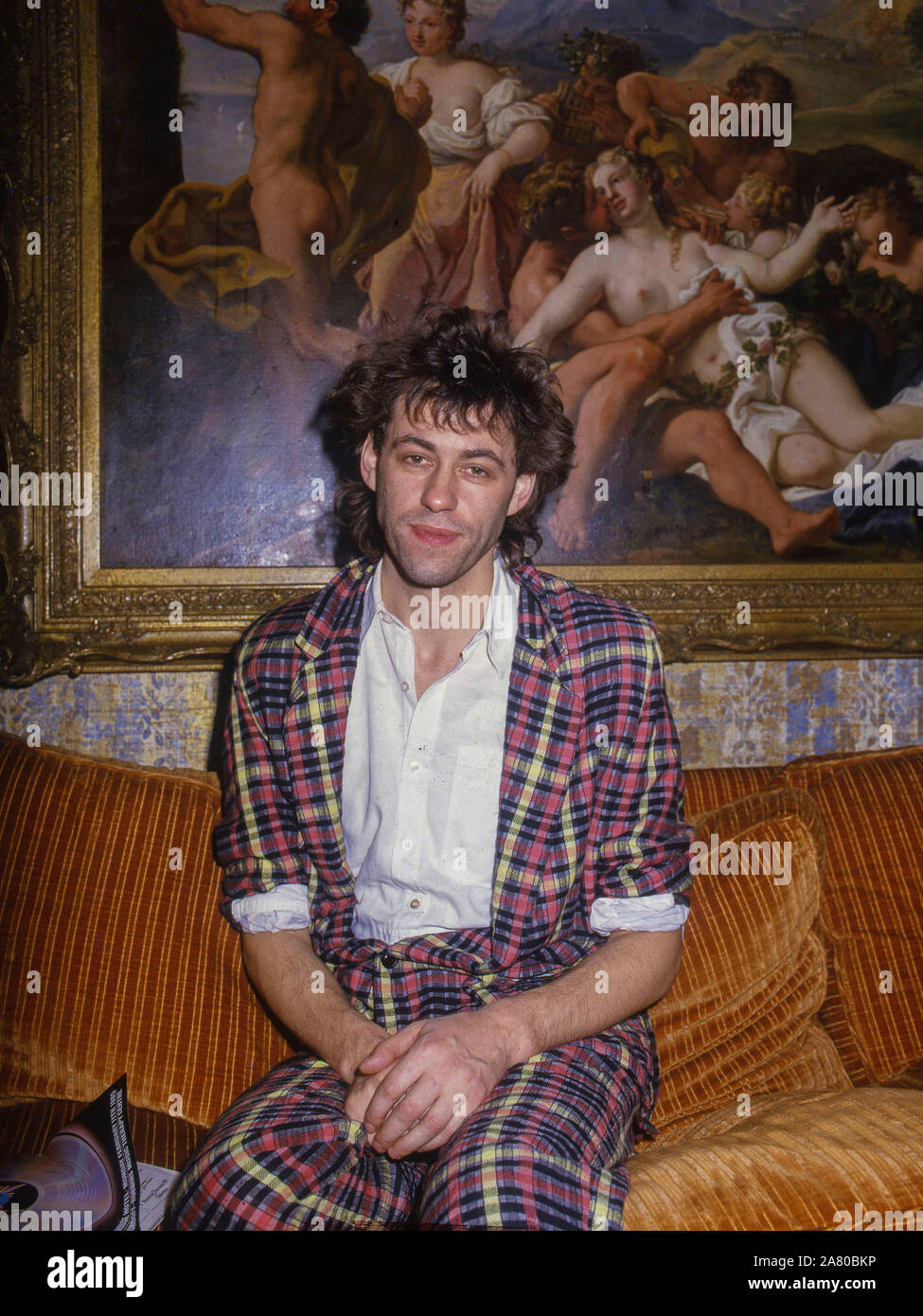 Bob geldof live 8 hi-res stock photography and images - Alamy