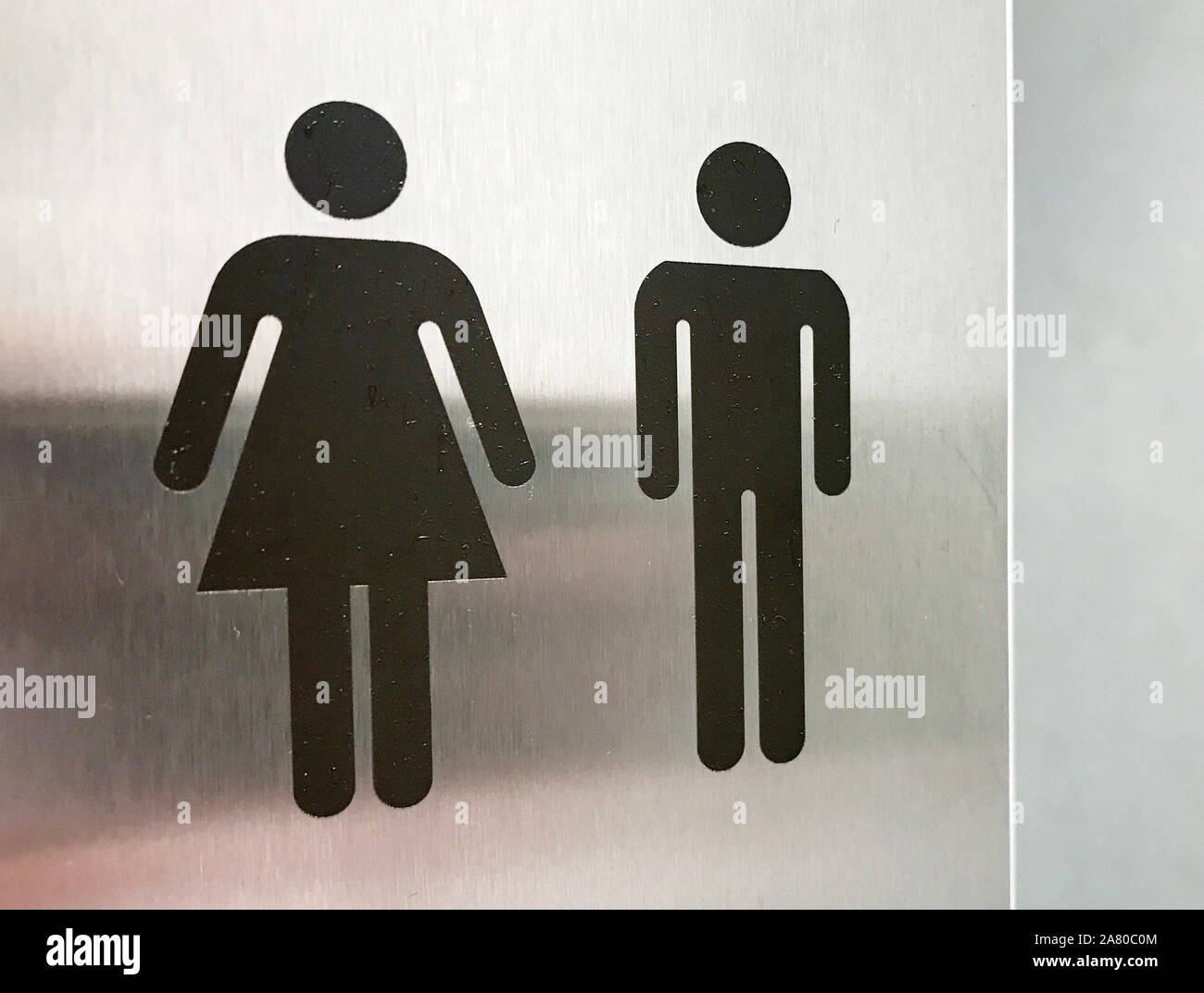 Unisex non-binary gender neutral toilets. PA Photo. Picture date: Tuesday November 5, 2019. Photo credit should read: Martin Keene/PA Wire Stock Photo