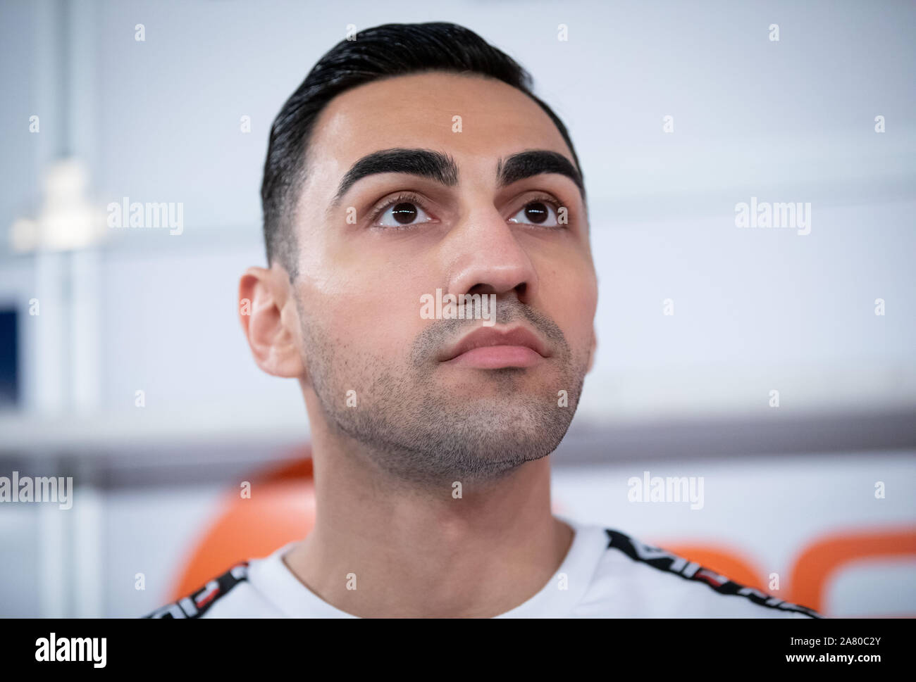 Hamburg Germany 05th Nov 19 Boxer Artem Harutyunyan At A Press Conference In The Box Gym