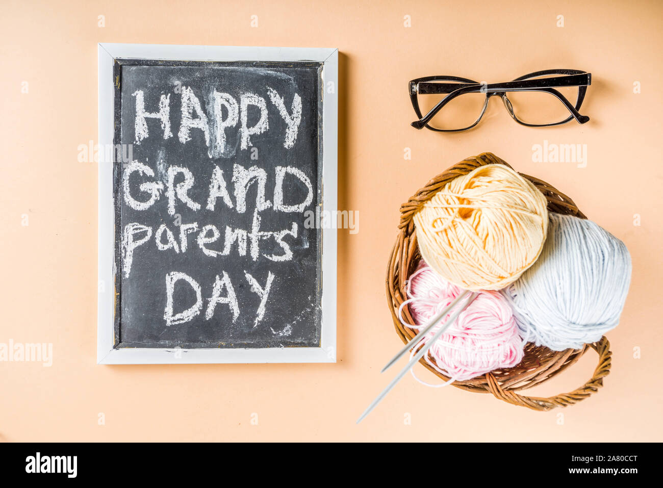 Happy Grandparents Day Background Grandparents Holiday Gift Card 