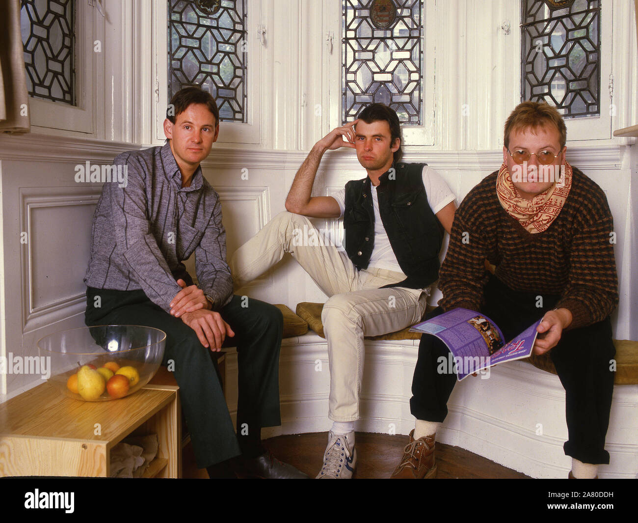 XTC: from left Terry Chambers Colin Moulding,Andy Partridge