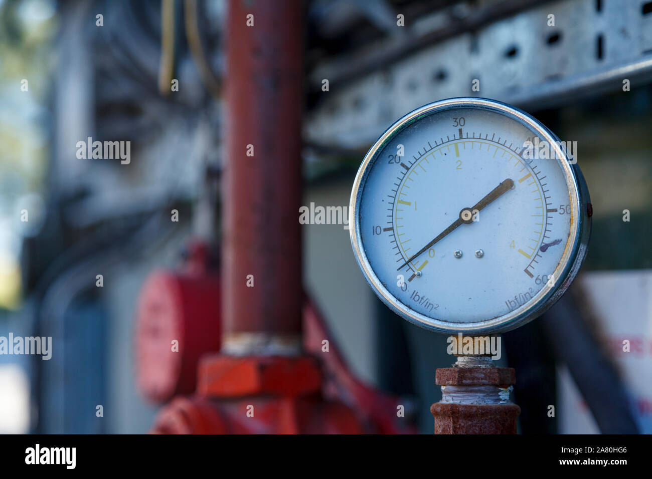 Pressure gauge pipes hi-res stock photography and images - Alamy