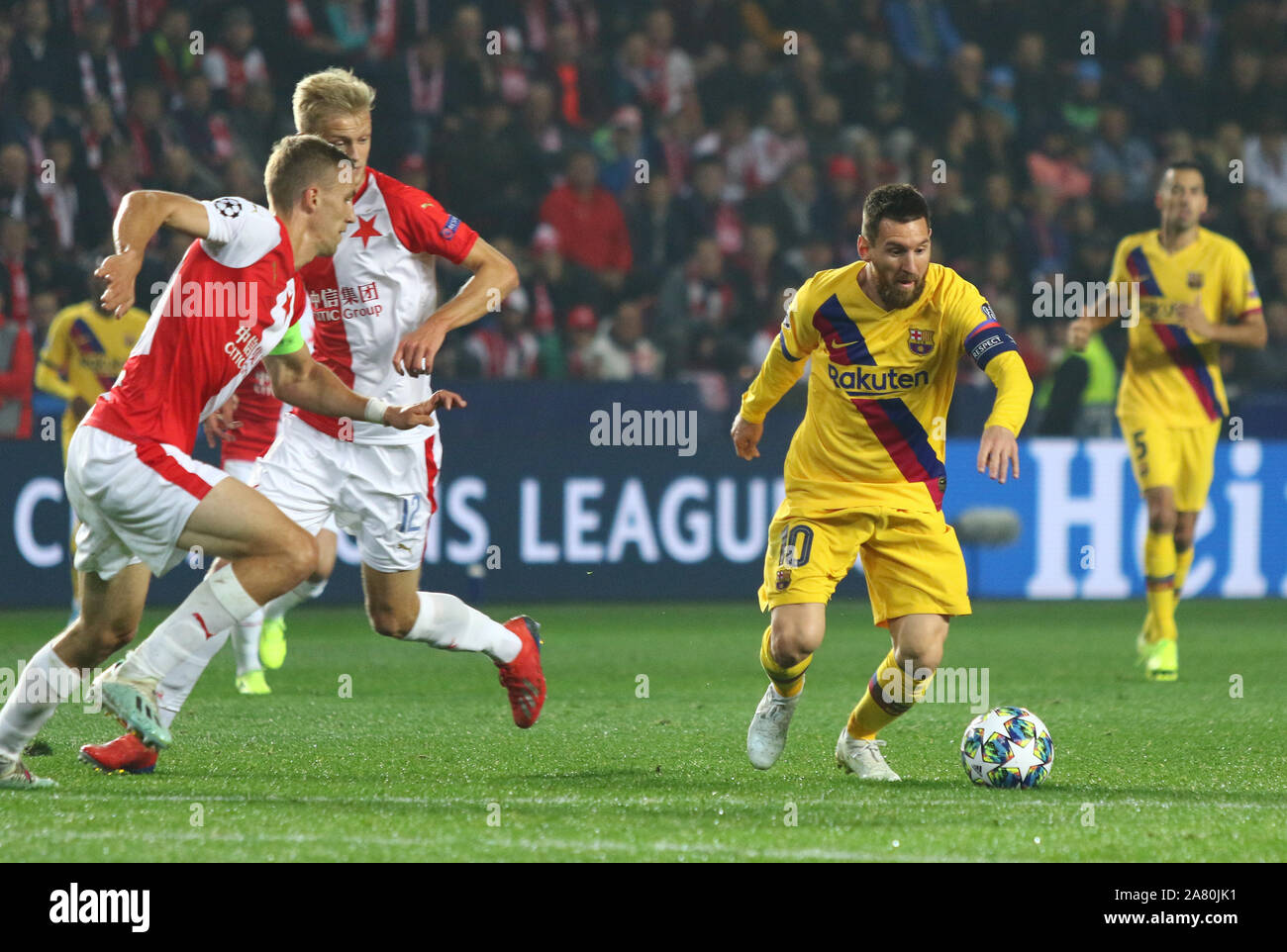 Messi leads Barcelona past Slavia Prague 2-1 in Champions League - The  Himalayan Times - Nepal's No.1 English Daily Newspaper