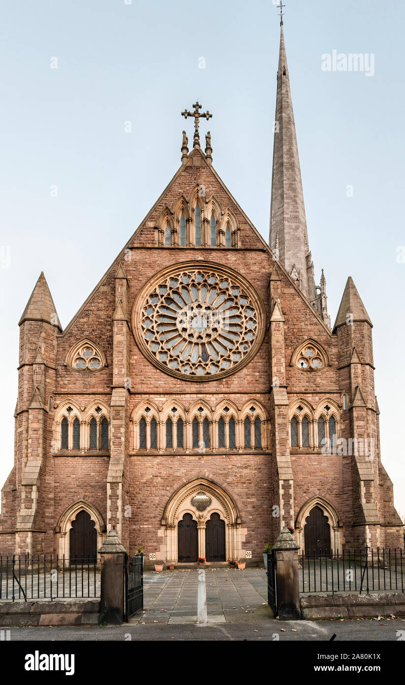 St Walburge, Preston, Lancashire. This Victorian Gothic building has