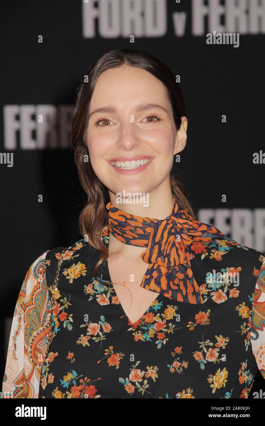 Carla Baratta 11/04/2019 The Special Screening of "Ford v Ferrari" held at TCL Chinese Theater