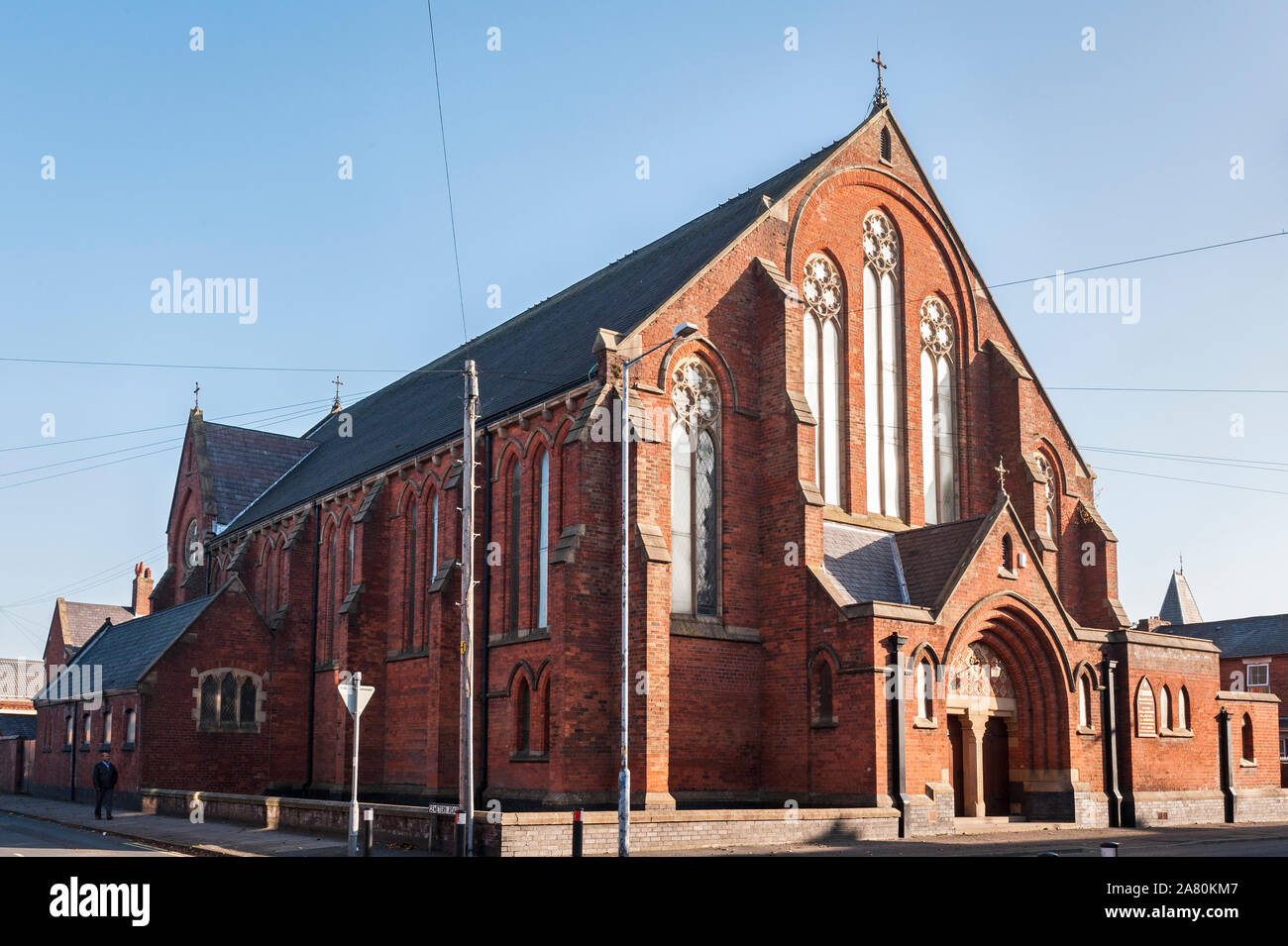 St Joseph's church (Roman Catholic), Preston, Lancashire, UK Stock Photo