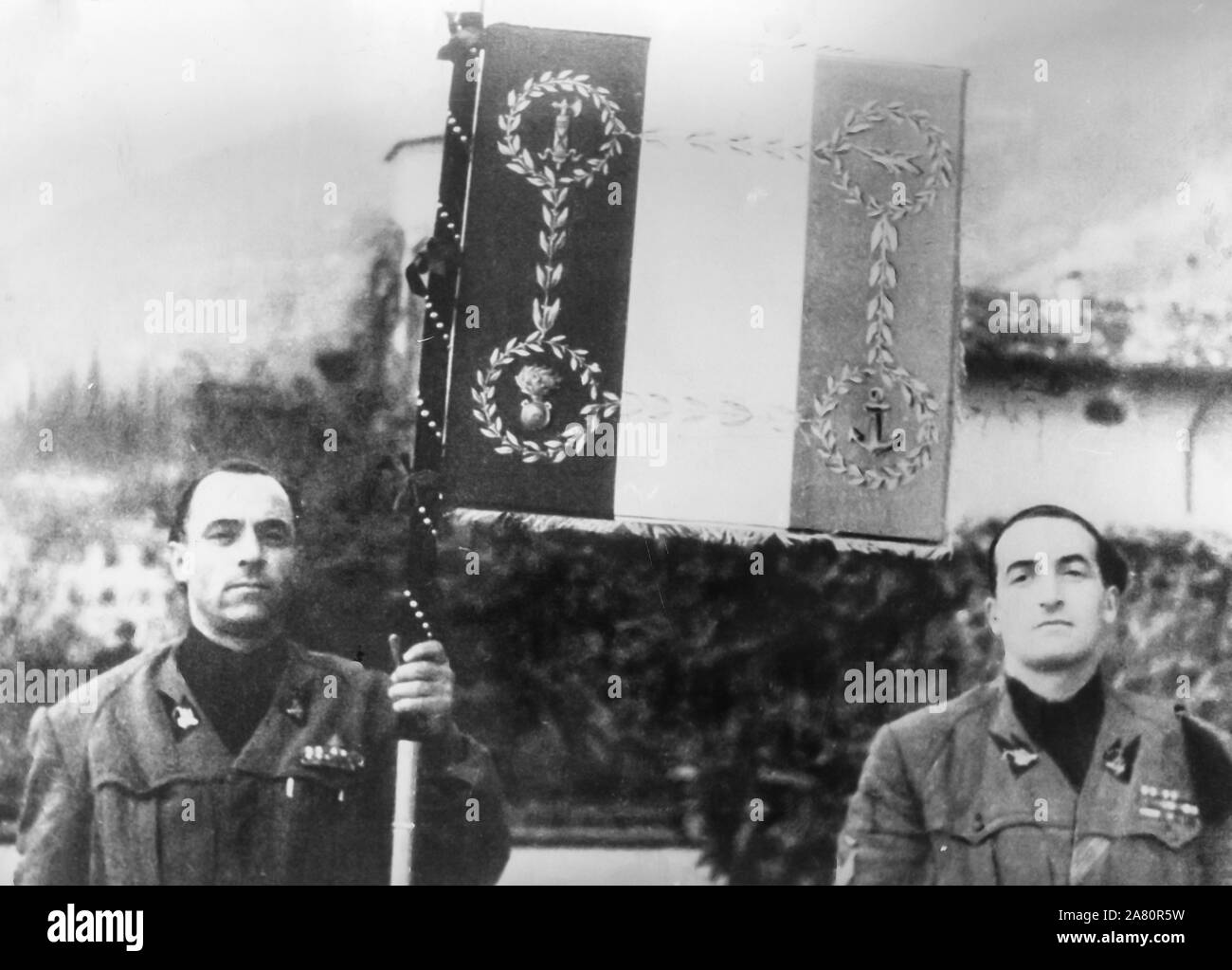 birth of the republic of salo, second world war, 1943 Stock Photo