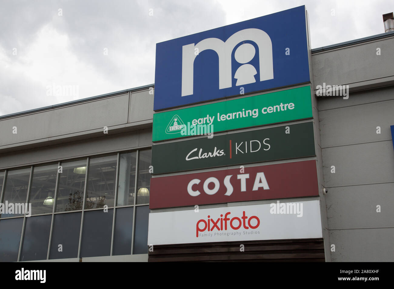 Mothercare store, Ravenside Retail Park, Edmonton, London Stock Photo