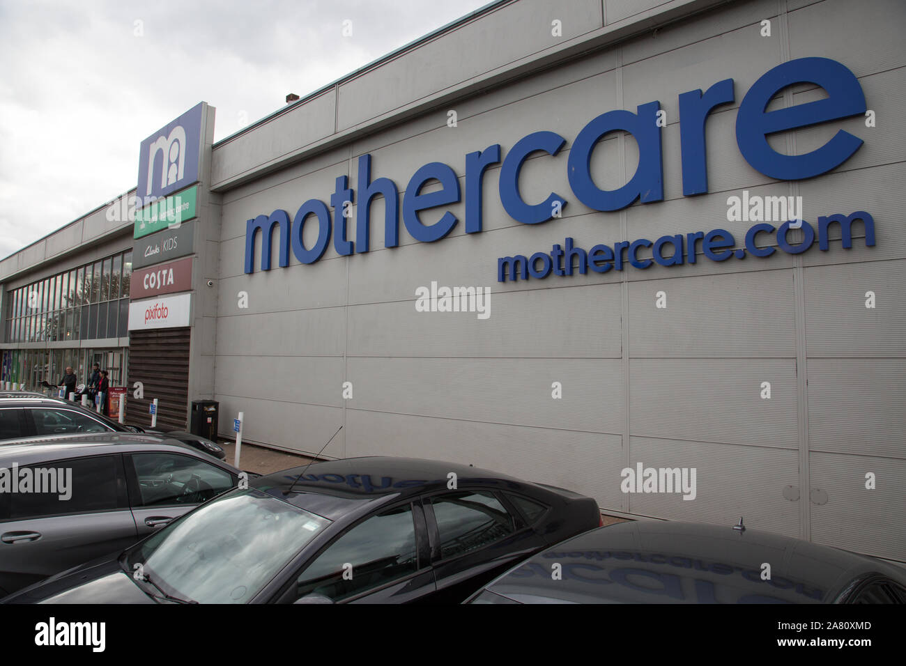 Mothercare store, Ravenside Retail Park, Edmonton, London Stock Photo